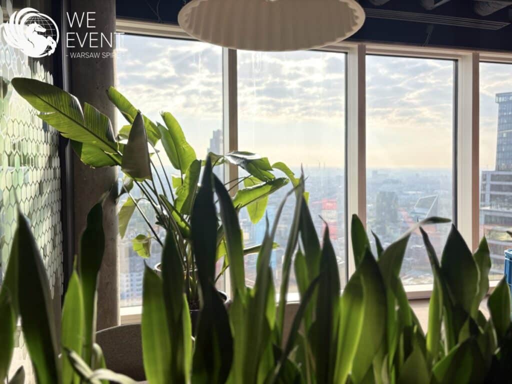 Organizacja wydarzenia z widokiem